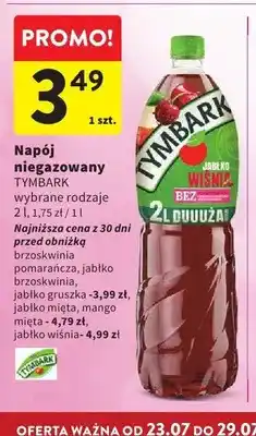 Intermarche Napój niegazowany Tymbark Jabłko Wiśnia oferta