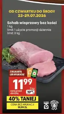 Delikatesy Centrum Schab wieprzowy bez kości Lady zza Lady oferta