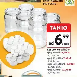 Intermarche Zestaw 6 słoików 6-pak oferta