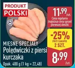 ALDI Mięsne Specjały Połędwiczki z piersi kurczaka oferta