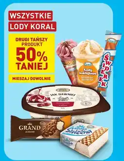 ALDI Wszystkie lody Koral oferta
