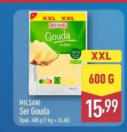 ALDI MILSANI Ser Gouda w plastrach oferta