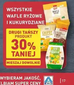 ALDI Wszystkie wafle ryżowe i kukurydziane oferta