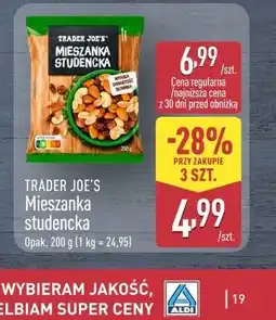 ALDI Mieszanka studencka Trader Joe's oferta