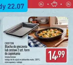 ALDI Crofton Blacha do pieczenia lub zestaw 2 szt. form do zapiekania oferta
