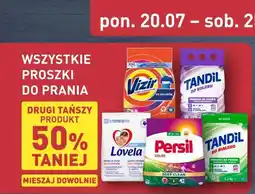 ALDI Wszystkie proszki do prania (Vizir, Lovela, Persil, Tandil) oferta