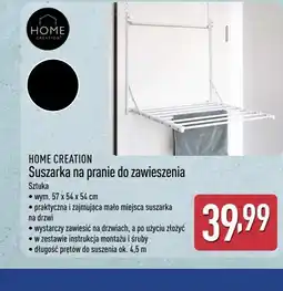 ALDI HOME CREATION Suszarka na pranie do zawieszenia oferta