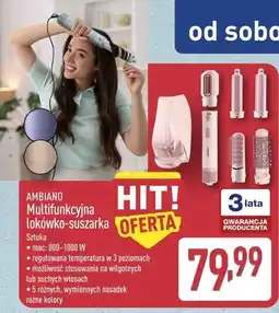 ALDI Multifunkcyjna lokówka-suszarka AMBIANO oferta