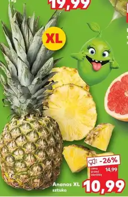 Kaufland Ananas XL sztuka oferta