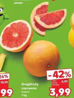 Kaufland Grejpfruty czerwone luzem oferta