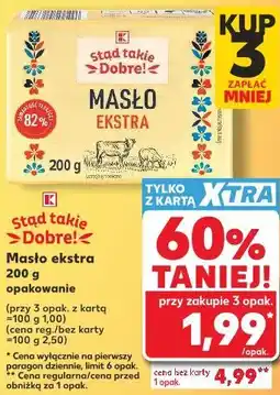 Kaufland Stąd takie Dobre! Masło ekstra oferta