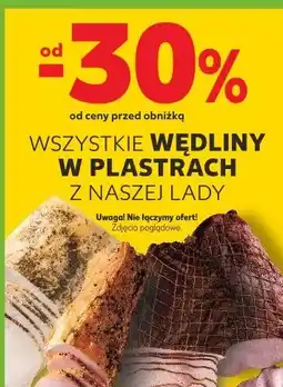 Kaufland Wszystkie wędliny w plastrach z naszej lady oferta