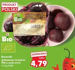 Kaufland Buraczki gotowane na parze Bio oferta