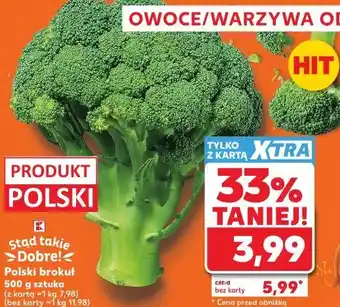 Kaufland Polski brokuł oferta