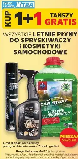 Kaufland Letnie płyny do spryskiwaczy i kosmetyki samochodowe oferta