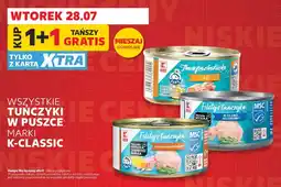 Kaufland Wszystkie tuńczyki w puszce K-Classic oferta