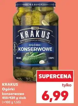Kaufland Krakus Ogórki konserwowe oferta