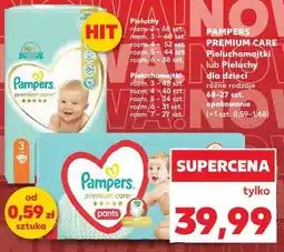Kaufland Pampers Premium Care Pieluchy lub Pieluchomajtki dla dzieci oferta