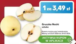 Kaufland Gruszka Nashi oferta