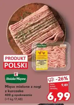 Kaufland Stoisko Mięsne Mięso mielone z nogi z kurczaka oferta