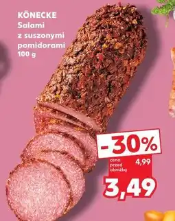 Kaufland Könecke Salami z suszonymi pomidorami oferta