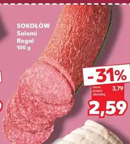 Kaufland Sokołów Salami Rogal oferta