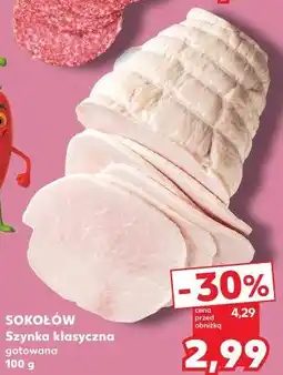 Kaufland Sokołów Szynka klasyczna gotowana oferta
