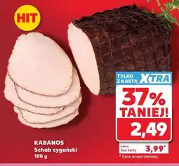 Kaufland Kabanos Schab cygański oferta