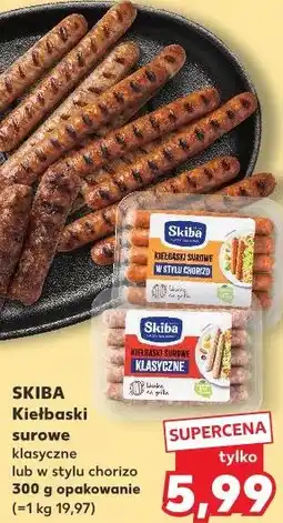 Kaufland Skiba Kiełbaski surowe oferta