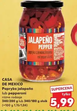 Kaufland CASA DE MEXICO Papryka jalapeño lub pepperoni oferta