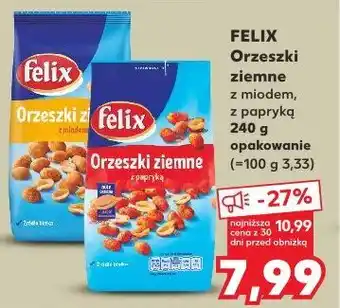 Kaufland Felix Orzeszki ziemne oferta