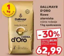 Kaufland Dallmayr d'Oro Kawa ziarnista oferta