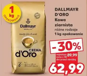 Kaufland Dallmayr d'Oro Kawa ziarnista oferta