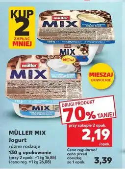 Kaufland Jogurt Müller Mix oferta
