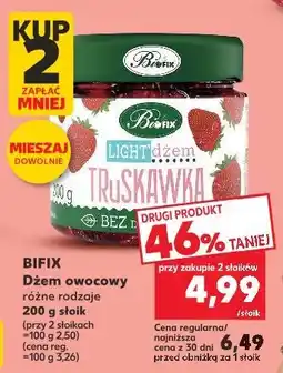 Kaufland Bifix Dżem owocowy, różne rodzaje oferta