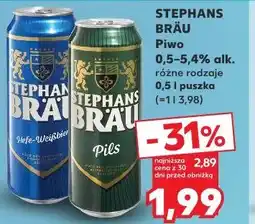 Kaufland Stephans Bräu Piwo 0,5-5,4% alk oferta