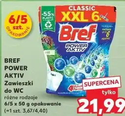 Kaufland Bref Power Aktiv Zawieszki do WC różne rodzaje oferta