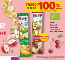 Kaufland HIPP Batonik owocowy różne rodzaje oferta