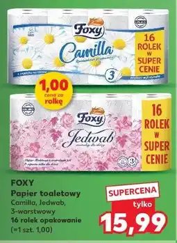 Kaufland Foxy Papier toaletowy Camilla, Jedwab oferta