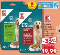 Kaufland Karma dla psów K-Classic oferta