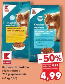 Kaufland Karma dla kotów K-Classic oferta