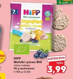 Kaufland HIPP Wafelki ryżowe BIO oferta