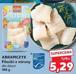 Kaufland ABRAMCZYK Fileciki z miruny dla dzieci oferta