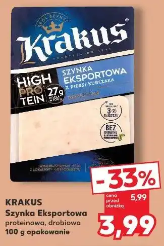 Kaufland Krakus Szynka Eksportowa oferta