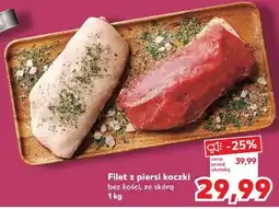 Kaufland Filet z piersi kaczki bez kości, ze skórą oferta