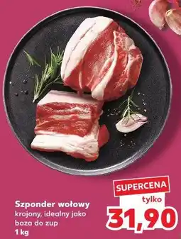 Kaufland Szponder wołowy krojony oferta