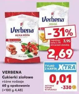 Kaufland Cukierki ziołowe Verbena oferta