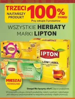 Kaufland Wszystkie herbaty marki Lipton oferta