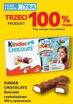 Kaufland Batoniki czekoladowe Kinder Chocolate oferta
