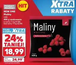 Kaufland New One Maliny mrożone oferta